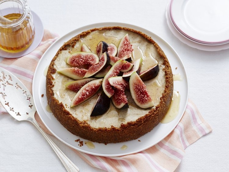 garam korenie mix tvarohový koláč figy med recept dezert pečenie sušienkový základ