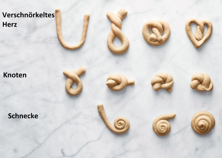 Vyrobte si lúhované sušienky sami - nápady na obľúbené tvary ako srdiečka, uzlíky a slimáky