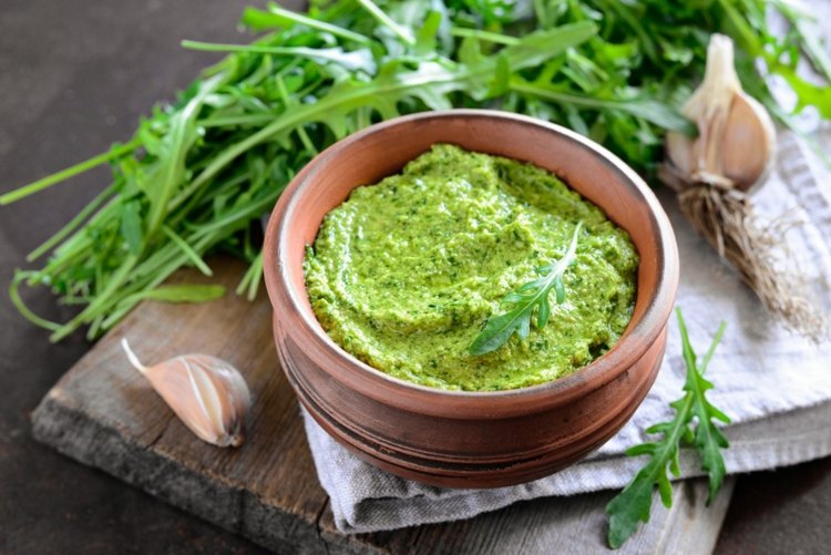 Rukolové pesto urobte zo seba zdravé stravovanie recepty talianskej kuchyne