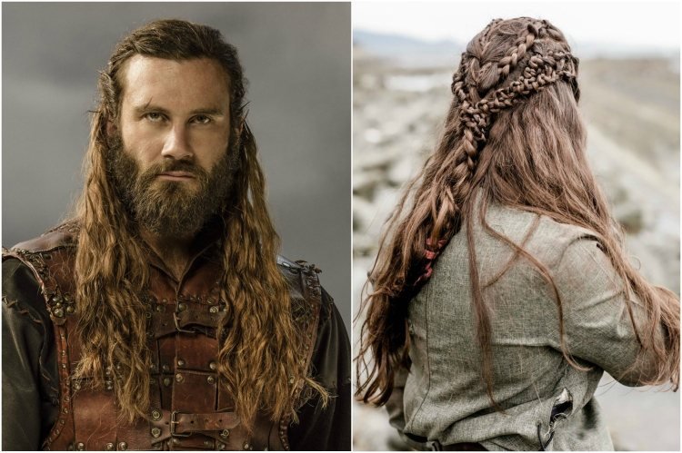 vikingské účesy rollo vrkoče vrkoč dlhé vlasy