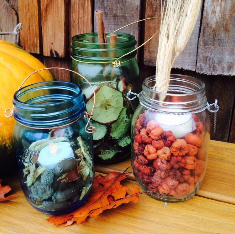 Lucerny na záhradnú párty -glaser-jeseň-deco