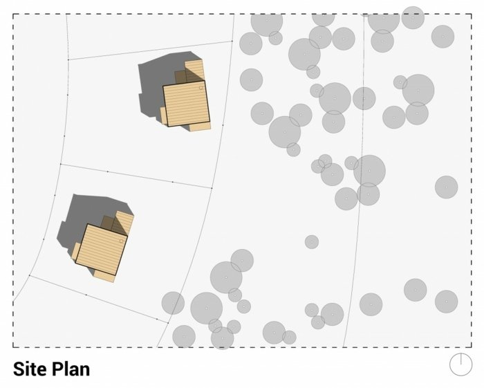 V lesnej krajine je niekoľko prázdninových domov plánovanie dovolenky bosnia prázdninový dom chata les les oblasť lyžovanie