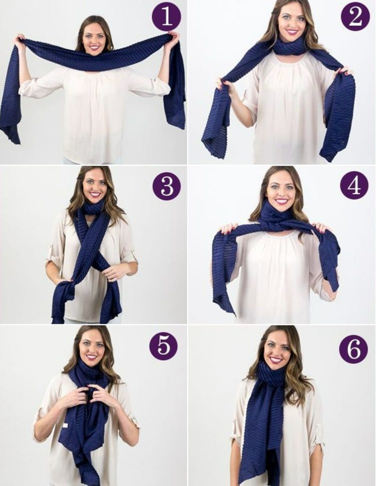 Pokyny pre elegantné oblečenie v chladnom období - dvojitý uzol