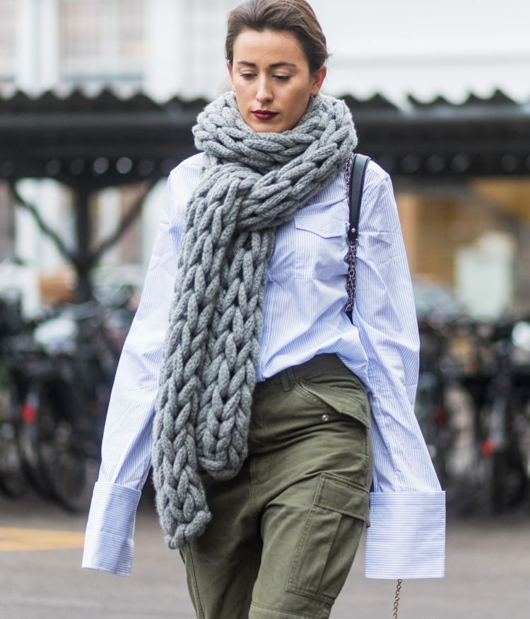 Šály s vlnou XXL vás udržia v teple a pohodlí