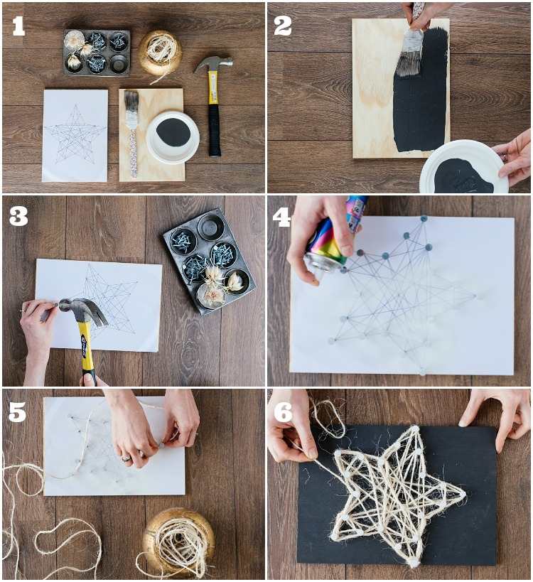 zimná dekorácia-drotárstvo-s-deťmi-lanové-výtvarné-návody