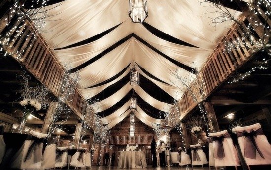 Svadba so zimnou výzdobou