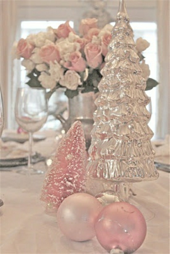 Zimné dekorácie svadobného stolu