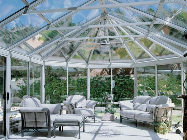 Prístavba domu k izolačnému sklu