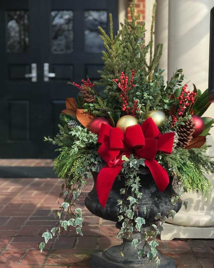 domáce vianočné ozdoby do exteriéru