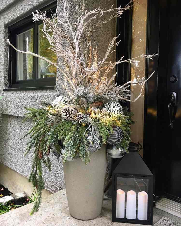 Ozdobte vedro na Vianoce a zimu