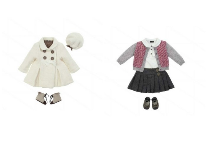 ako kompletné sady alebo jednotlivo módne kombinované Kabát-s-čiapkou-vesta-s-košeľou