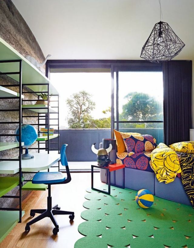 Zariaďte detskú izbu farebným dizajnom nábytku pre deti