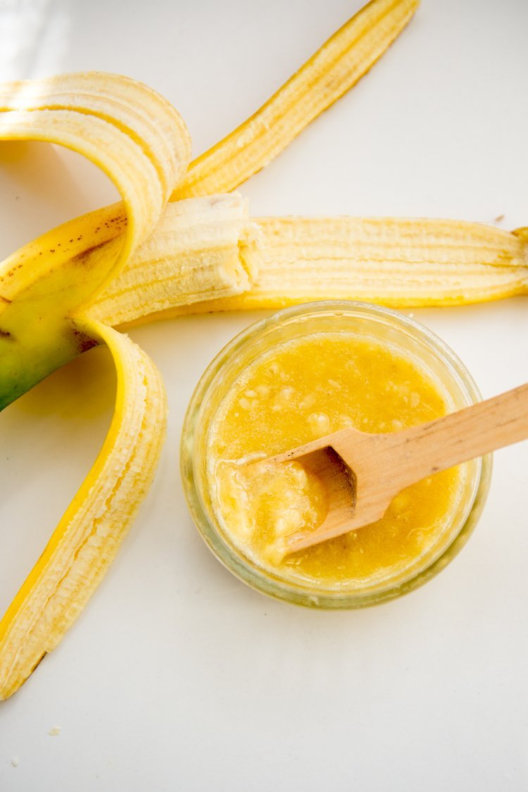 pleťové masky-proti-vráskam-urobte si-banánové pyré