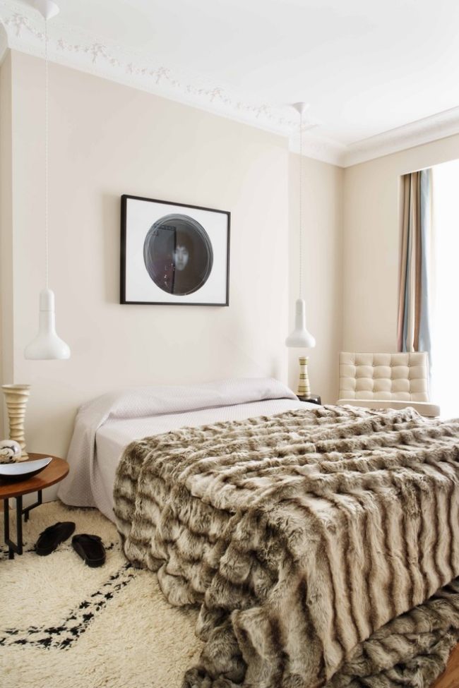 kožušinová perina útulné teplé zariadenie spálne kožušinová perina útulná teplá spálňa