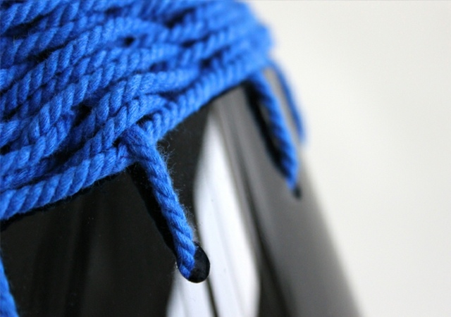 Dekorácia jemná výroba minimalistická nastavená tmavo modrá