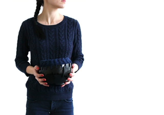 ručne tkané dekoratívne fúkané sklo tradičné výrobné postupy