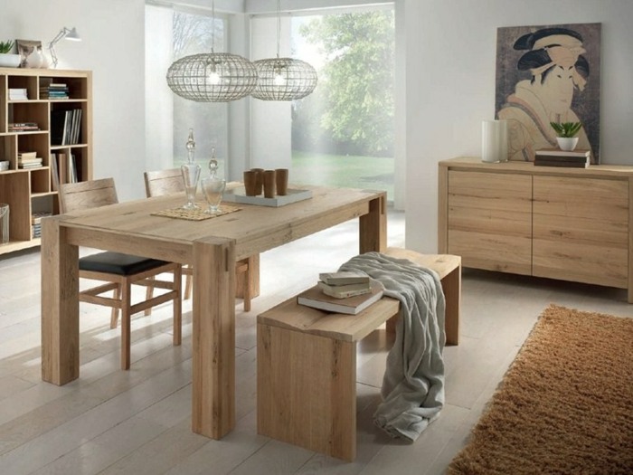 nastaviť nápady dizajn nábytku z dubového dreva