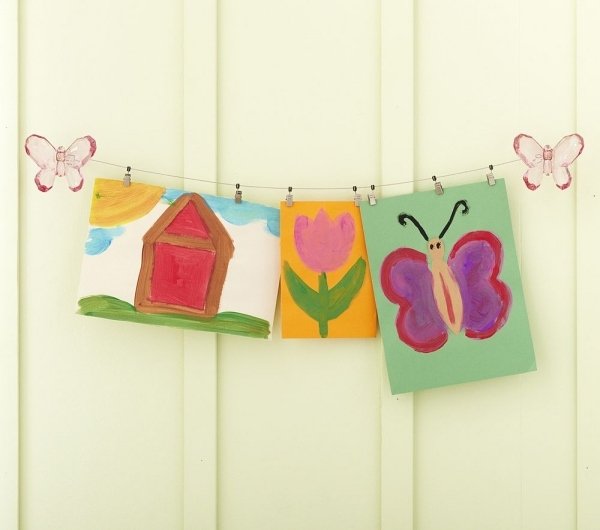 Dekorácia do detskej izby-závesné obrázky-urobte si