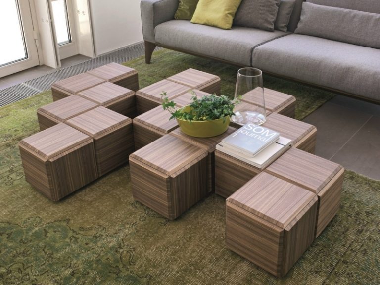 Obývačka-zariadenie-obývačky-nápady-konferenčný stolík-masívne drevo-Porada