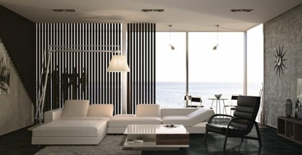 výhľad na obývaciu izbu panoramatický výhľad na more výhľad z obývačky panoramatický výhľad na domáce more