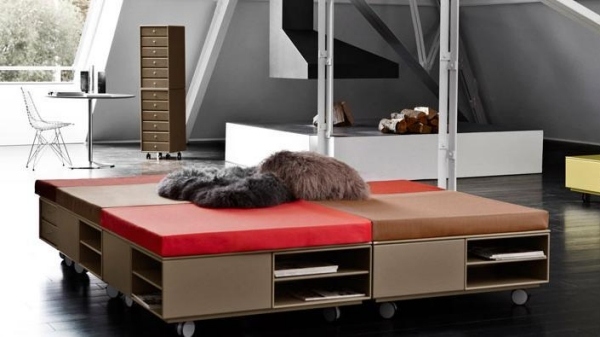 Nábytok do obývačky Polička na sedenie Montana