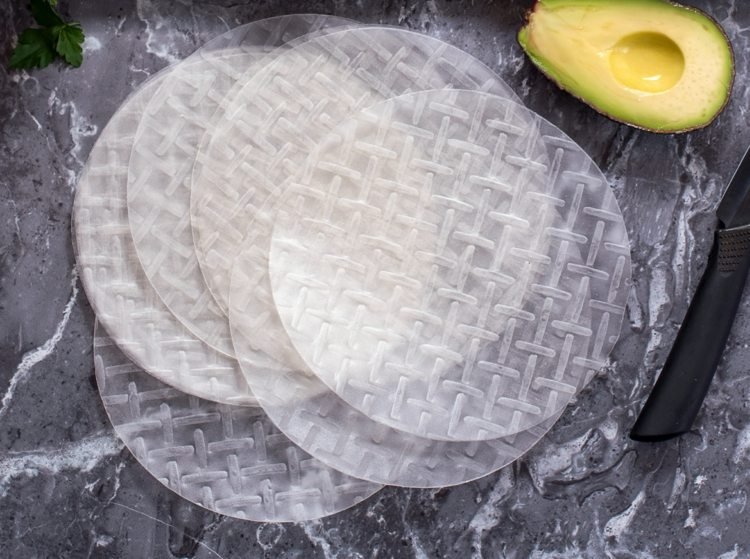 Vytvorte si listovú masku sami z ryžového papiera a zeleného čaju