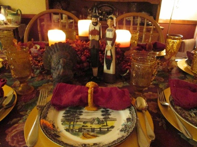 Sviatok odpustenia Ozdoby na stôl na jeseň Nápady na výzdobu festivalu vďakyvzdania