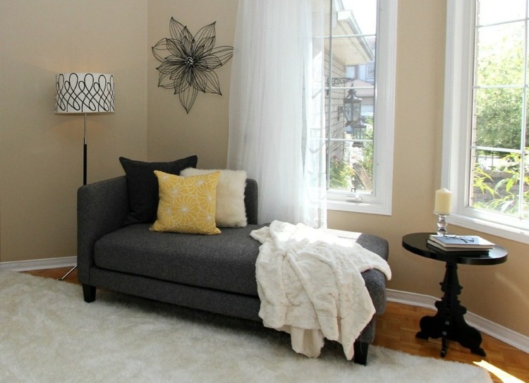 Dizajnové kreslo sivej farby antracit