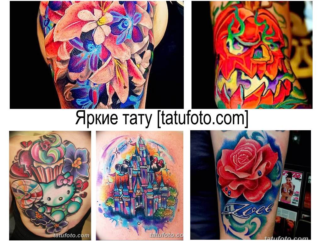 Fényes tetoválások - érdekes rajzok fotó példáinak gyűjteménye