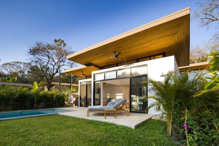 jóga prázdninový bungalov Kostarika