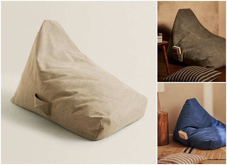 Vankúš na sedadlo Zara Home pre kolekciu čitateľských kútikov 2020