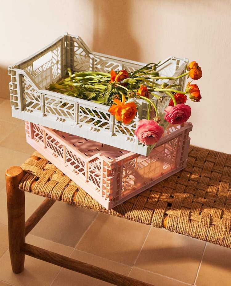 Skladací box na uloženie do škôlky