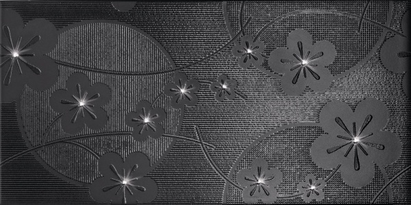 Dlaždice kryštály swarovski kvetinové motívy