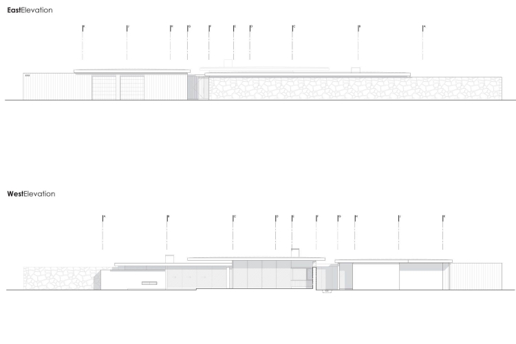 Plánujte z východnej a západnej strany moderný-plochý-strešný-dom-architekt-plachta
