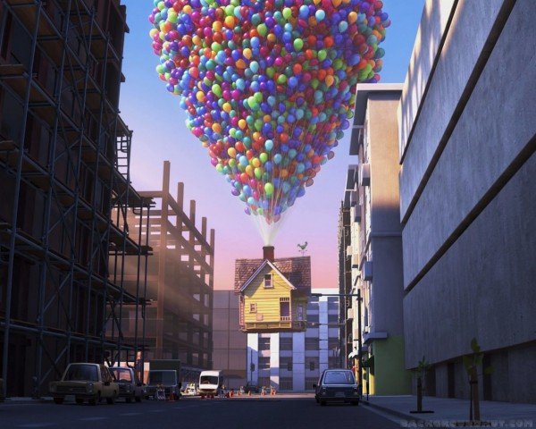 Film UP Disney film lietajúci balón UP disney filmové domové balóny