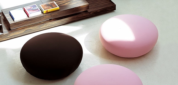 moderné pufy mäkko polstrované moderné-pufy-mäkké čalúnené