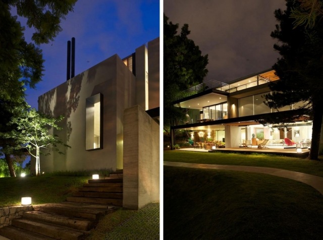 Hernandez-Silva-Arquitectos-Casa-Jacarandas-moderné-nehnuteľnosti-mexiko