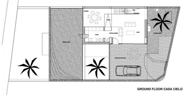 Plán stavby Torreaguera Atresados