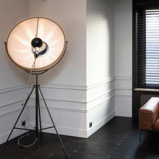 Nástenné lišty, biely, hladký polymérny plast, moderný vzhľad, dizajn Orac-Decor