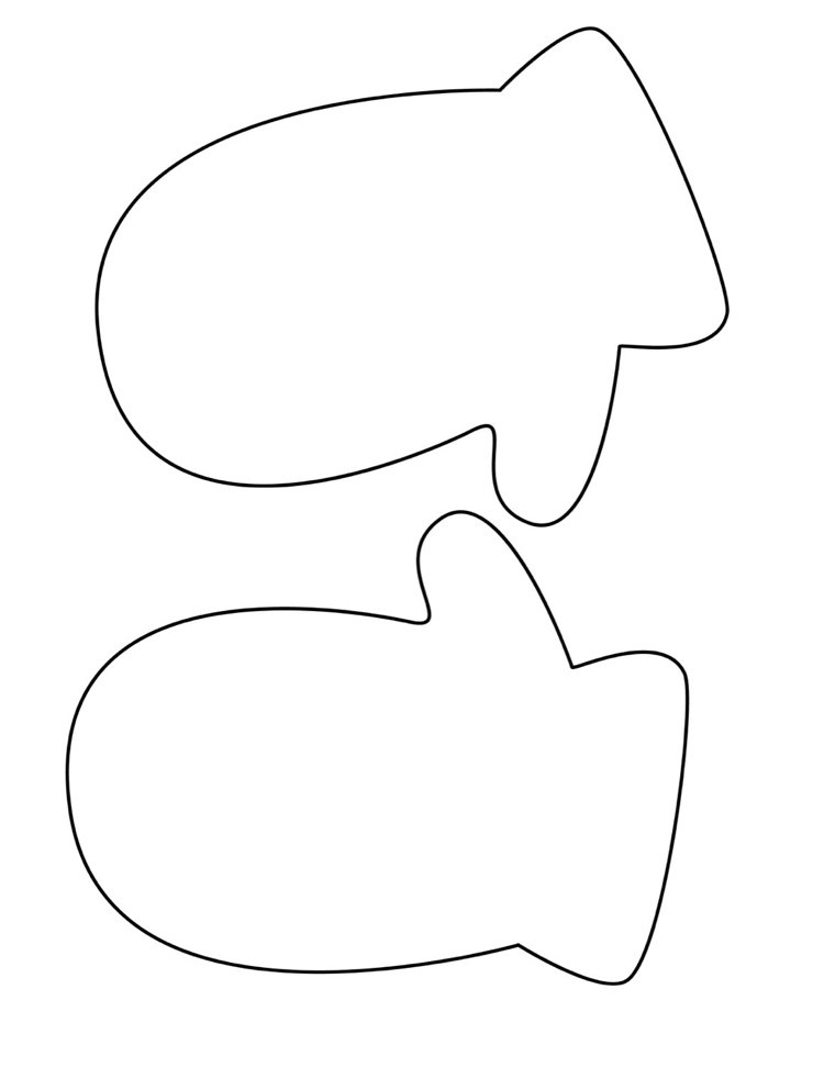 Šablóny zentangle vianočné palčiaky zadarmo