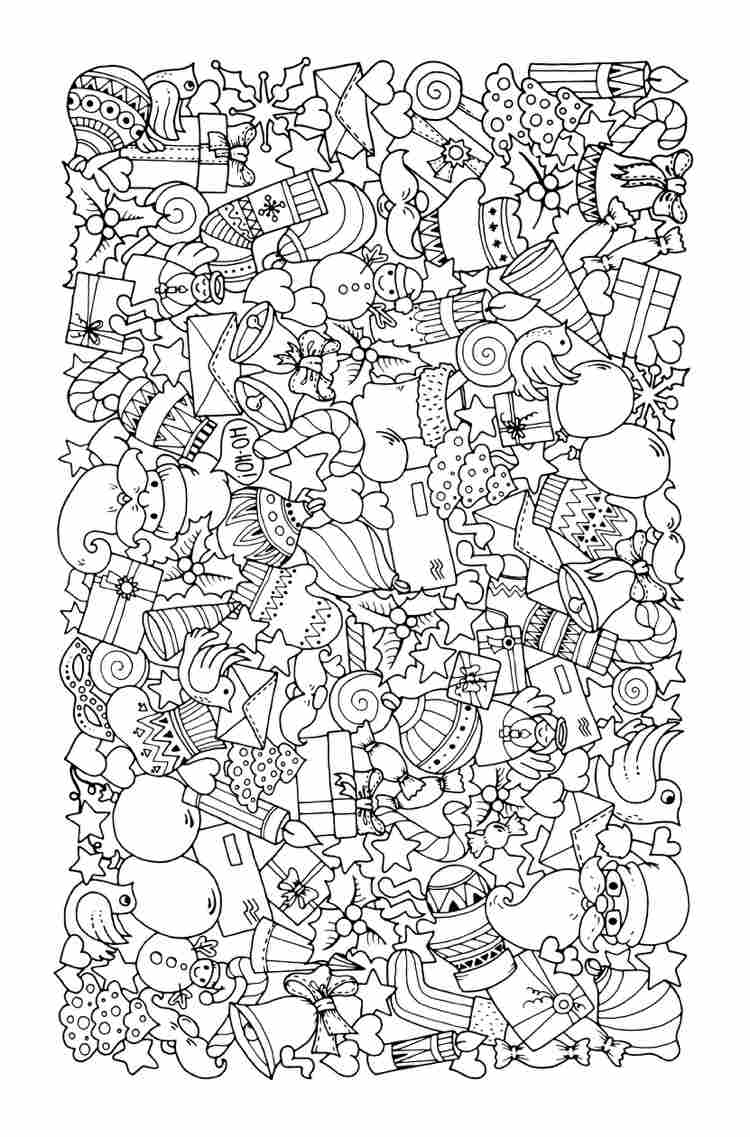 Šablóny Zentangle Vianočné vzory Vianočné motívy zadarmo