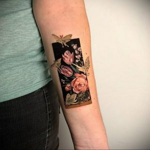 Vlasnik salona za tetoviranje - GOLDY AND KATE SV - insta - @ dot.creativegroup - Fotografija gotove tetovaže za web stranicu 2