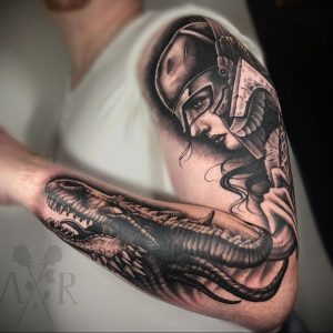 Vlasnik salona za tetoviranje - ANGEL ROSE - insta - @theangelrose - Fotografija gotove tetovaže za web stranicu 6