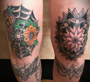 Vlasnica salona za tetoviranje - STEPHANIE TAMES - insta - @stephanietamez - Fotografija gotove tetovaže za web stranicu 1