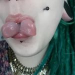 photo Snake tongue in man dated 02.02.2018 №009 - Snake tongue in man -