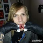 photo Snake tongue in man dated 02.02.2018 №017 - Snake tongue in man -