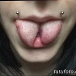 photo Snake tongue in man dated 02.02.2018 №022 - Snake tongue in man -