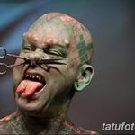 photo Snake tongue in man dated 02.02.2018 №026 - Snake tongue in man -