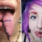 photo Snake tongue in man dated 02.02.2018 №029 - Snake tongue in man -