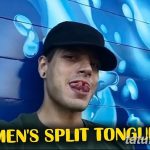 photo Snake tongue in man dated 02.02.2018 №030 - Snake tongue in man -